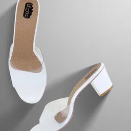 TAYDOL Women Open Toe Open Back Block Sandals-9