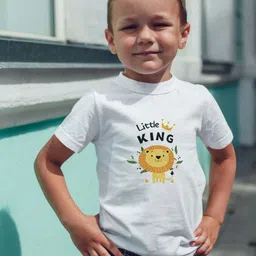Pranava Boys Printed Organic Cotton Pockets T-shirt-image-34