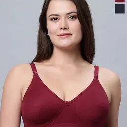 In Care Pack Of 2 Non Padded Full Coverage Underwired T-shirt Bra-picture-12