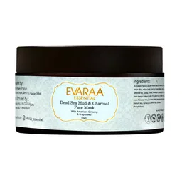 EVARAA ESSENTIAL Dead Sea Mud & Charcoal Face Mask With Grapeseed-50g-picture-15