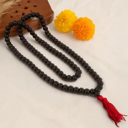 Astrotalk Unisex Real Stones Beaded Karungali Mala Necklace-4