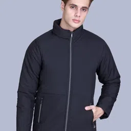 SANHOK Stand Collar Lightweight Puffer Jacket-picture-27