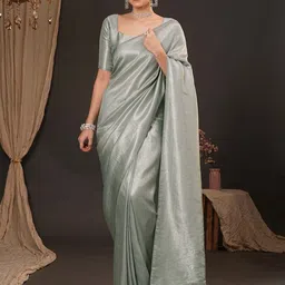 Anouk Woven Design Zari Silk Blend Kanjeevaram Saree-image-69
