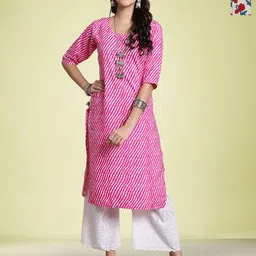 Moda Rapido Pack Of 2 Printed Kurtas-image-10
