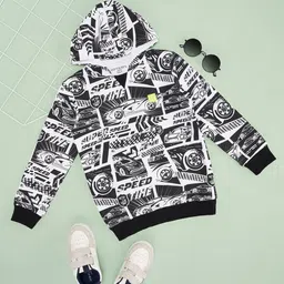 Pantaloons Junior Boys Printed Sweatshirt-image-34