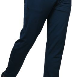 Men Solid Blue Track Pants-image-61