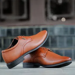 Liberty Hol 130 E Men Solid Formal Derby Shoes-image-7