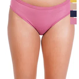 Liigne Pack Of 5 Mid-Rise Basic Briefs VCPC2233-XS-image-47