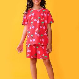 YK Girls Printed Night suit-picture-33