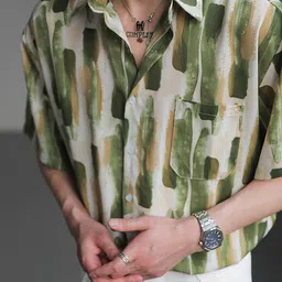 StyleCast Men Opaque Printed Casual Shirt-image-87