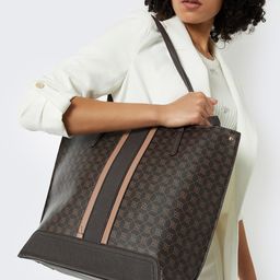 max Women Graphic Printed Structured Zip Detail Shoulder Bag-picture-42