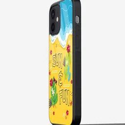 macmerise Tropical Printed iPhone 12 Back Case Mobile Accessories-picture-53
