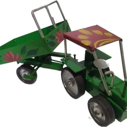 Metal tractor with designable and colorful Trolly , Unbreakable Large and Long lasting Toy cum Show piece (Pack of: 1)-22