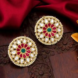 Anouk Geometric Studs Earrings-image-35