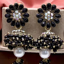 Anouk Contemporary Jhumkas Earrings-51