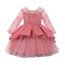 StyleCast x Revolte Girls Embroidered Fit and Flare Midi Dress-image-58