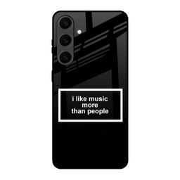 QRIOH Music Lover Printed Samsung Galaxy S24 Plus Glass Back Case Mobile Accessories-image-8