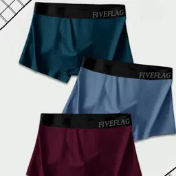 FiveFlag Pack of 3 Multicoloured Modal Trunks-picture-33