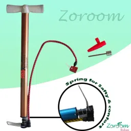 Heavy Duty Multipurpose Cycle & Football Pump with Safety Spring Nozzle Included Bicycle Pump-39