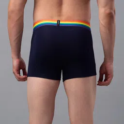 UnderJeans by Spykar Pack Of 2 Outer Elastic Trunk 16864200-1-16864102-1 image 2