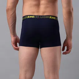 UnderJeans by Spykar Pack Of 2 Outer Elastic Trunk 16864180-1-16864088-1 image 2