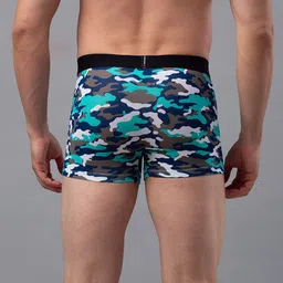 UnderJeans by Spykar Pack Of 2 Outer Elastic Trunk 16864102-1-16864208-1 image 2