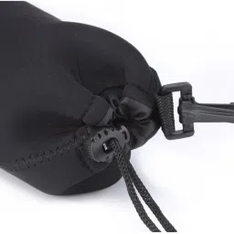 Stookin Pack of 4 Thick Protective Neoprene Lens Case Pouch Set for DSLR Camera Lens Includes Small, Medium, Large & Extra Large Pouches.Camera Bag image 4
