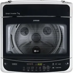 lg 7 kg with Inverter , Smart Diagnosis and Smart Closing Door Fully Automatic Top Load Silver image 2