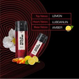 Wild Stone Men Pack of 3 Deodorant - 150 ml Each image 4