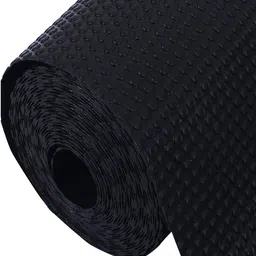Kuber Industries Black Self-Design Shelf Liner image 2