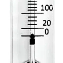 Acrylic Tube Rotameter for Carbon Dioxide, 0-300 ML/MIN, 1/4" BSP (M) Connection Test Indicator-image-88