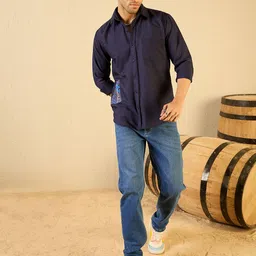 Kook N Keech Men Blue Jean Slim Fit Clean Look Light Fade Stretchable Jeans-image-58
