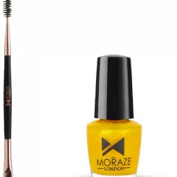 Combo Pack Of Mini Nail Polish With Makeup Brush-38