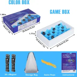 Magnetic Chess Game with Rock-Themed Board Set 5th Anniversary Edition-5