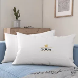 LUXURY Cotton Solid Sleeping Pillow Pack of 2-95
