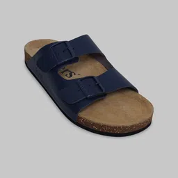 Kickers Men Leather Open Toe Flats with Buckles-picture-2