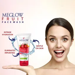 MEGLOW Set Of 3 Fruit Face Wash 70Ml Each image 5