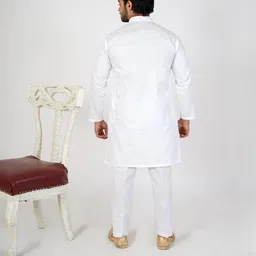 Aadi Shuddh Men Printed Straight Kurta Set-image-60