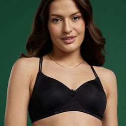 Here&Now X DREAMS Lingerie Women Full Coverage Lightly Padded Seamless T-shirt Bra-16