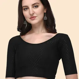 SHREEJI DESIGNER Woven Design Saree Blouse-48