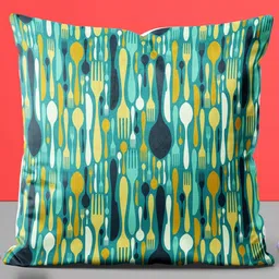 ArtzFolio Multicoloured Set of 2 Square Cushion Covers image 2