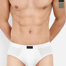 LOGGERHEAD Pack Of 3 Cotton Hipster Briefs LHCB001-BLACK-GREY-WHITE-8