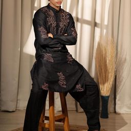 Rawayi Men Ethnic Motifs Printed Festive Straight Kurta-image-54
