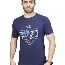 BE POSITIVE Men Typography Printed T-shirt-picture-17