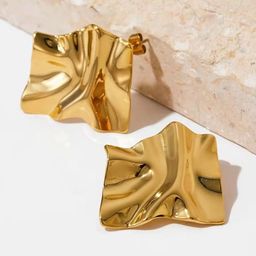 MEENAZ Square Studs Earrings-36