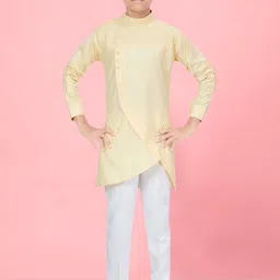 BAESD Boys Regular Pure Cotton Kurta with Trousers-28
