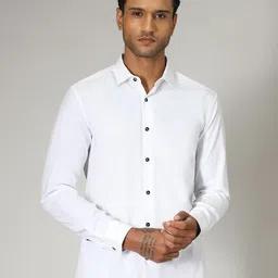Banana Club Men Relaxed Slim Fit Opaque Casual Shirt-image-76