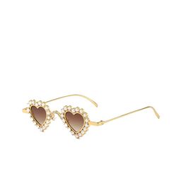 Secret Lives Unisex Other Sunglasses with UV Protected Lens heart frame zarkan-image-59