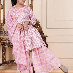 B.TECH Girls Pink Kurta Sets-image-44