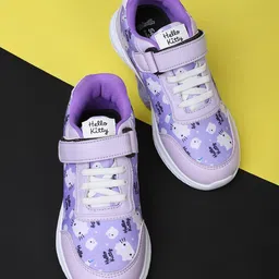 Kids Ville Girls Hello Kitty Printed Casual Shoes-18